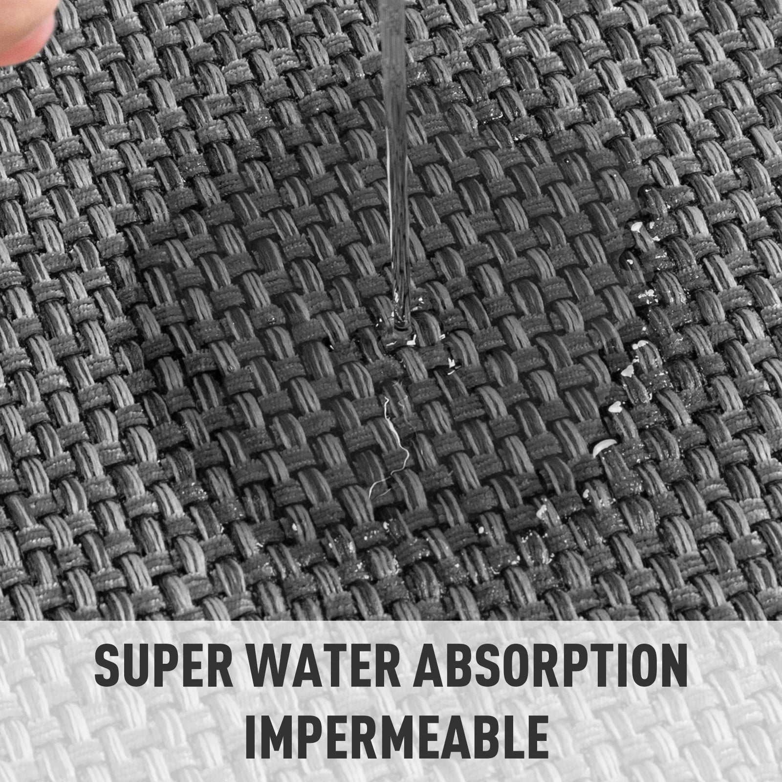 Kitchen Mat Washable Kitchen Rugs and Mats Non Skid Absorbent Runner Rugs for Kitchen Front of Sink Kitchen Floor Mats 16"X24" Dark Gray Kitchen Mats or Rugs