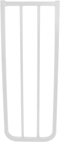 BX1 Baby Gate Extension - Fits  Safety Gates - 10.5 Inch Wide Dog Gate Extension - White