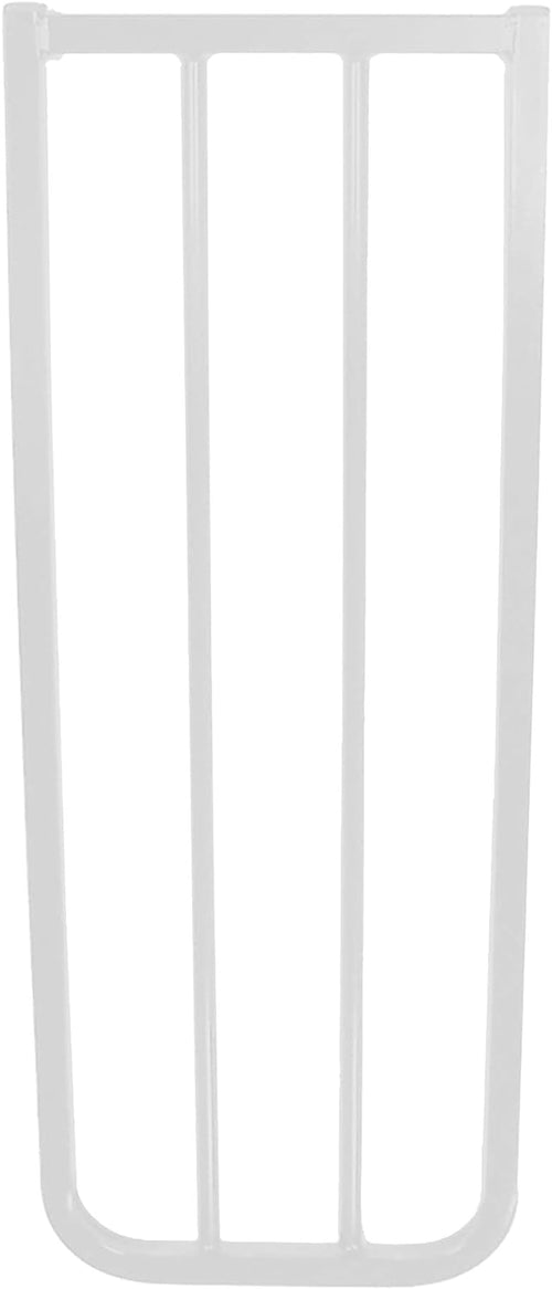 BX1 Baby Gate Extension - Fits  Safety Gates - 10.5 Inch Wide Dog Gate Extension - White